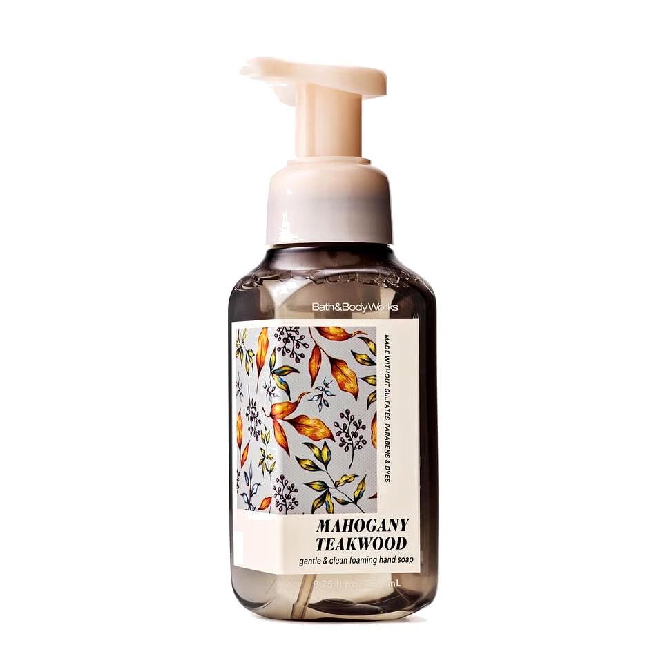 Mahogany Teakwood Gentle & Clean Foaming Hand Soap