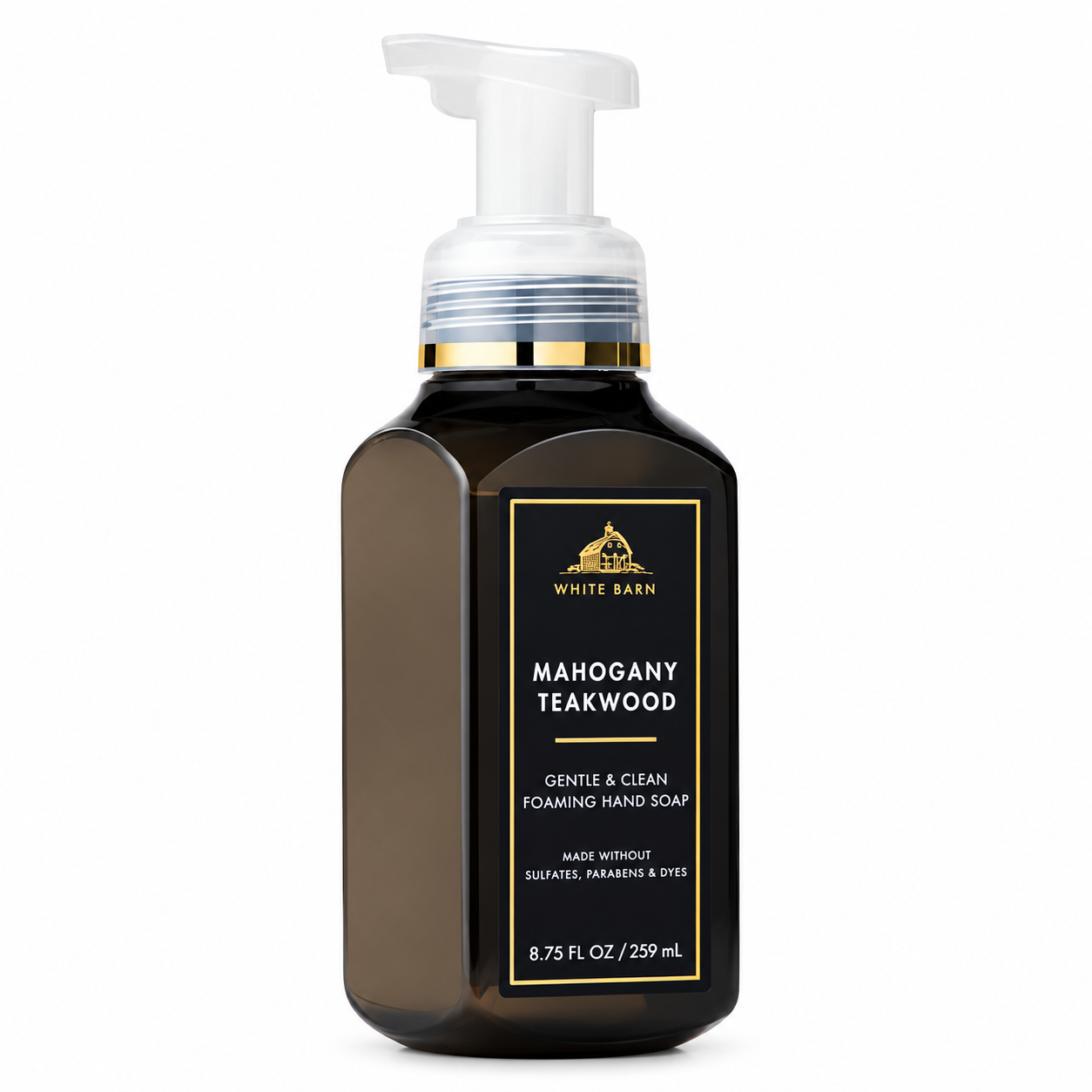 Mahogany Teakwood Gentle & Clean Foaming Hand Soap